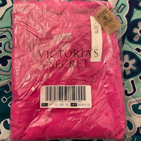 💗VS PINK FUCHSIA & BLACK PUP LOGO CAMPUS - Picture 8 of 8